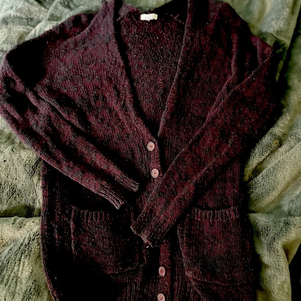 Small button up sweater